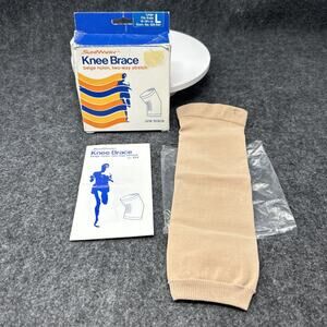 Vintage SunMark Knee Brace Size Large 16-18 3/4" Beige Support